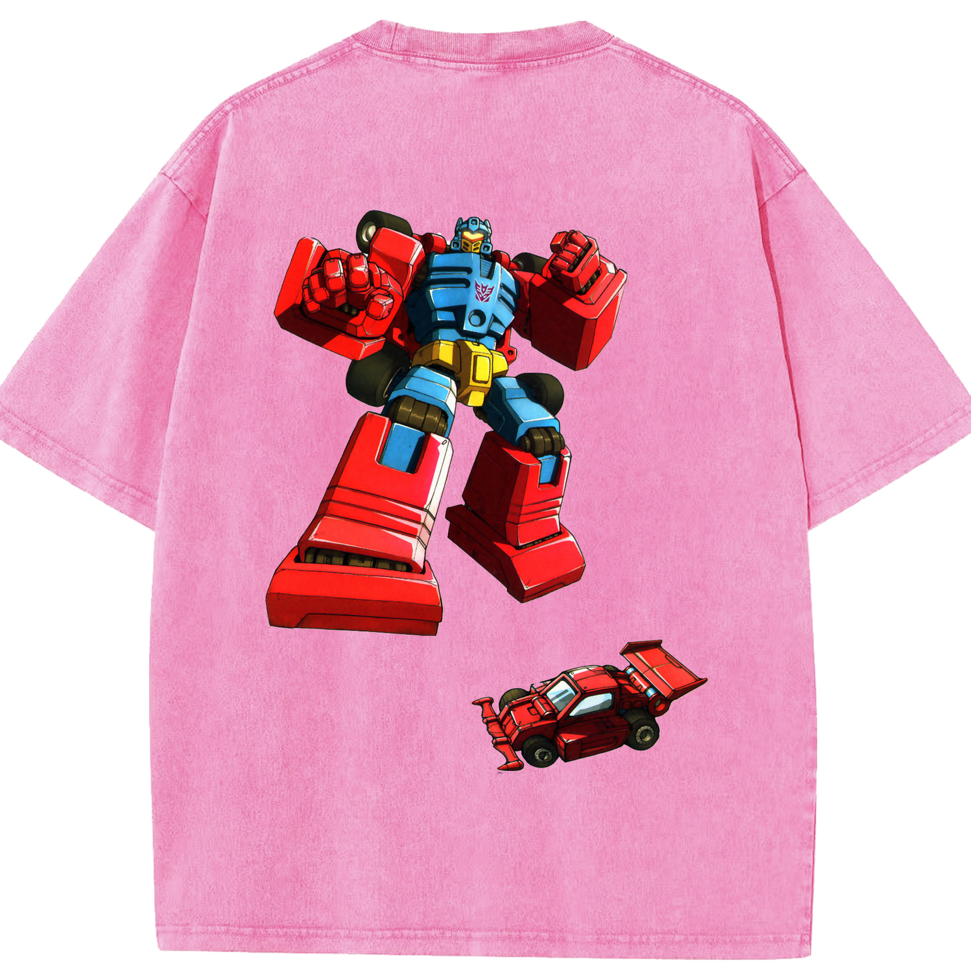 （画像用）  綿100% ヴィンテージ風 半袖Tシャツ（背面プリント）